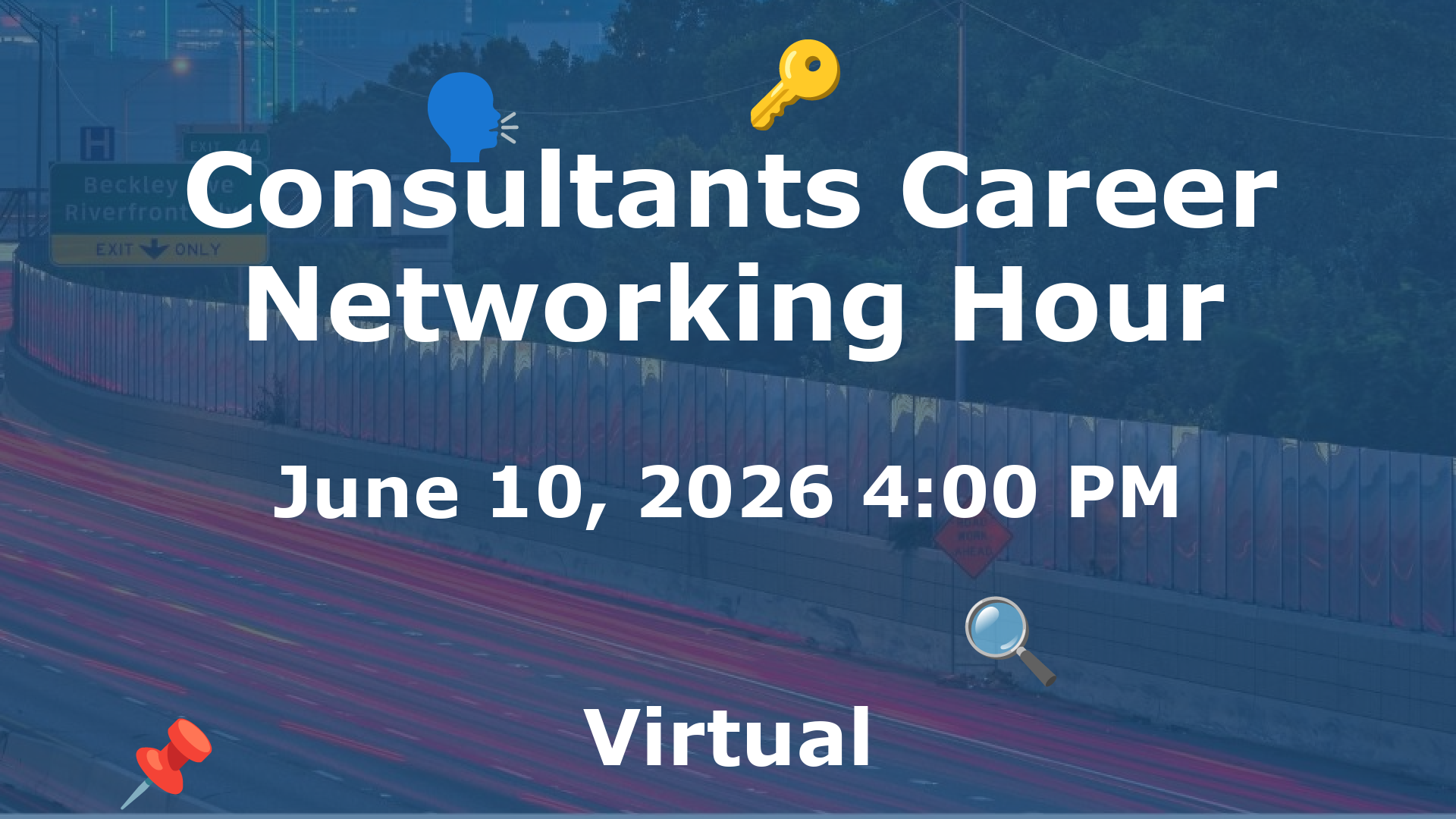 Consultants Career Networking Hour event image